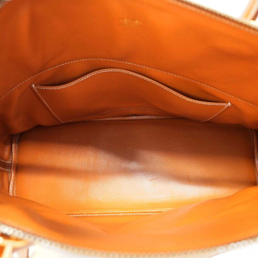 Hermes Bolide 35 Handbag, Veau Gulliver Leather, Gold, ○W Stamp, 2-way bag fo... - Picture 4 of 14